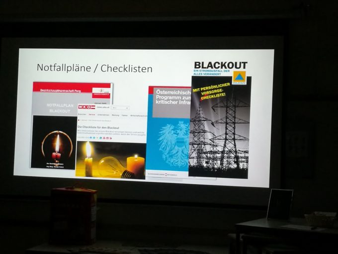 Verschiedene Folder für Blackout t