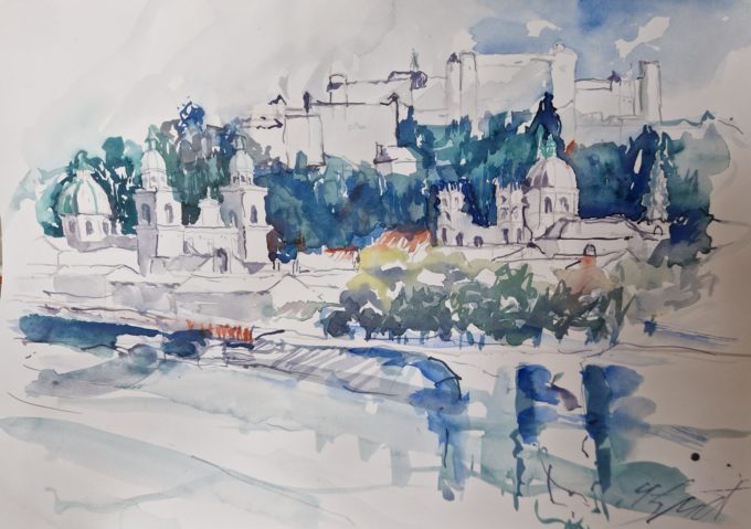 Kirchen, Landschaft Salzburg