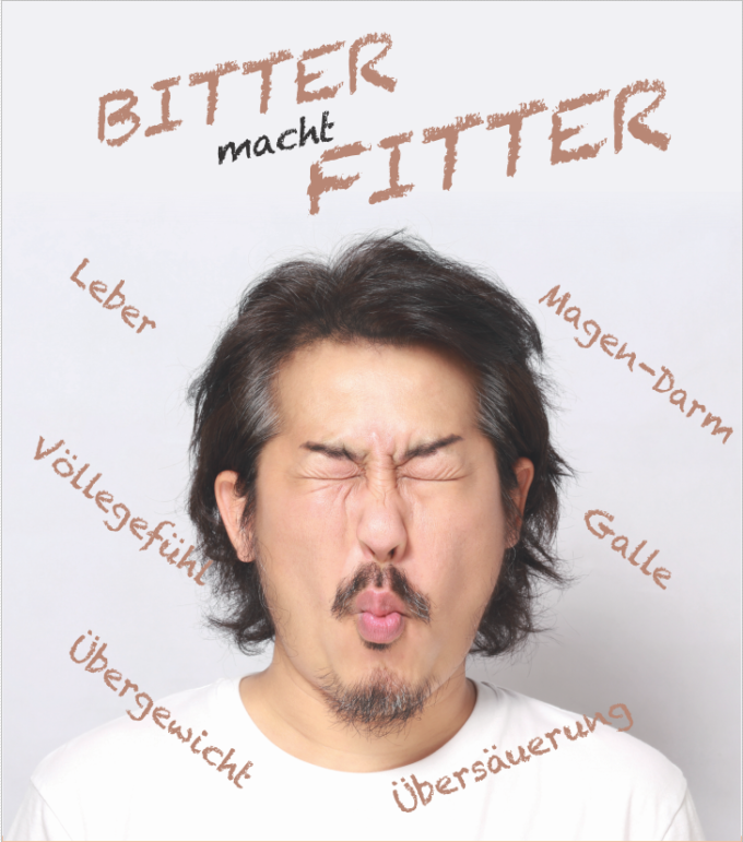 Asiatischer Mann verzieht Gesicht